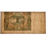 100 złotych 1932/34 - destrukt