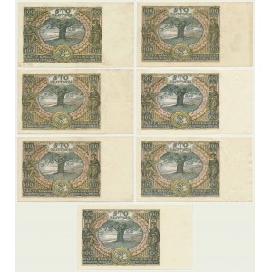 100 złotych 1932-1934 (7 szt.)