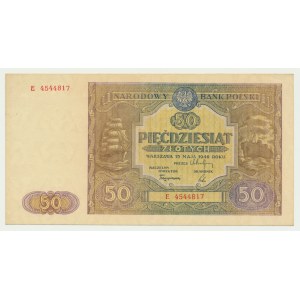 50 złotych 1946 - E -