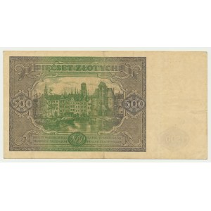 500 zloty 1946 - H -.