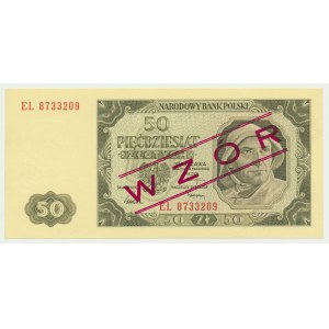 50 złotych 1948 - WZÓR - EL -