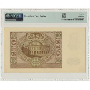 100 złotych 1940 - ZWZ - B - PMG 66 EPQ