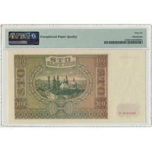 100 złotych 1941 - D - PMG 66 EPQ