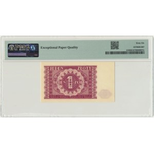 1 złoty 1946 - PMG 66 EPQ