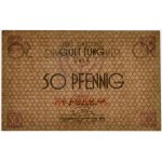 50 Pfennig 1940 - red numerator - PMG 64 EPQ
