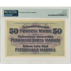 Kowno, 50 Mark 1918 - B - PMG 55 EPQ