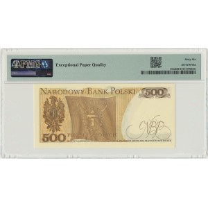 500 złotych 1982 - DU - PMG 66 EPQ