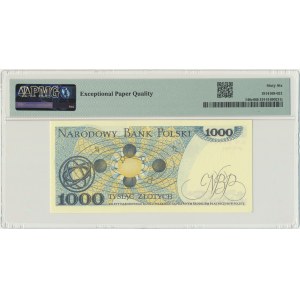 1.000 złotych 1982 - GN - PMG 66 EPQ