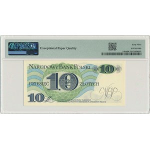 10 złotych 1982 - P - PMG 69 EPQ - znakomita nota