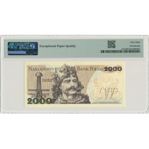 2.000 złotych 1982 - BT - PMG 68 EPQ