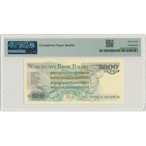 5.000 złotych 1982 - AD - PMG 67 EPQ