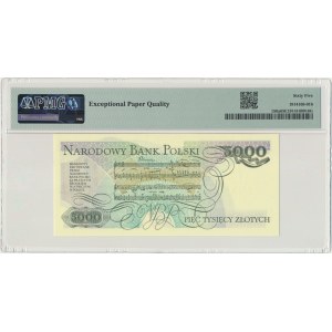 5.000 złotych 1982 - DL - PMG 65 EPQ