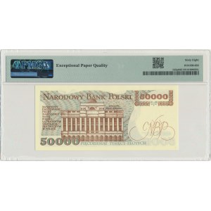50.000 złotych 1989 - AC - PMG 68 EPQ