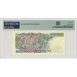 2 miliony złotych 1992 - A - Konstytucyjy - PMG 67 EPQ