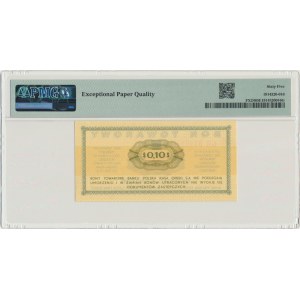 Pewex, 10 centów 1969 - GB - PMG 65 EPQ