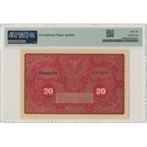 20 marek 1919 - II Serja FH - PMG 66 EPQ