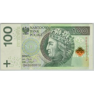 100 zloty 2012 - DK 0000012 -.