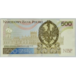 500 złotych 2016 - AB 8822288 - numer radarowy -