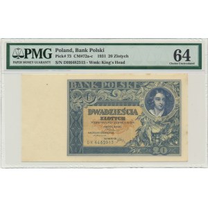20 or 1931 - DH. - PMG 64