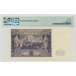 20 złotych 1936 - DA - PMG 66 EPQ