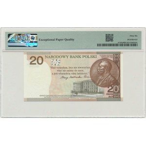 20 złotych 2011 - Maria Skłodowska Curie - PMG 66 EPQ