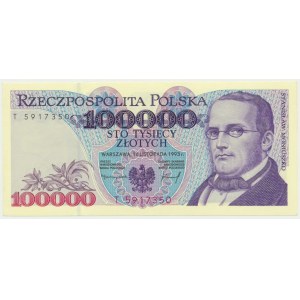 100.000 złotych 1993 - T -
