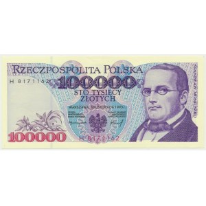 100.000 złotych 1993 - H -