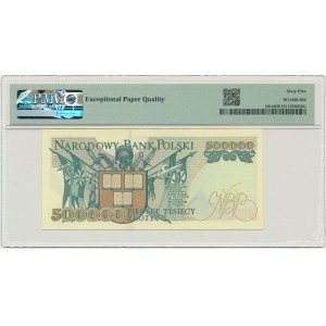 500.000 złotych 1993 - D - PMG 65 EPQ