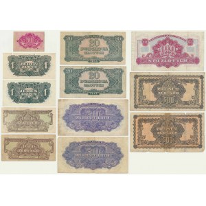 Set, 50 pennies - 500 1944 zlotys (12 pieces).