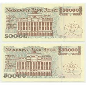 50.000 złotych 1993 - H i S -