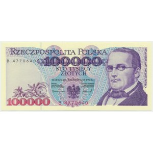 100.000 złotych 1993 - B -