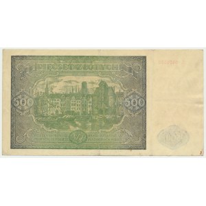 500 zloty 1946 - E -.