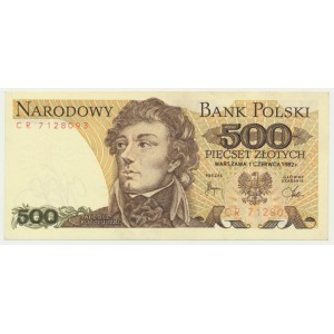 500 złotych 1982 - CR -