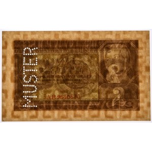2 złote 1941 - AB - MUSTER - PMG 63