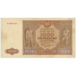 1.000 złotych 1946 - M -