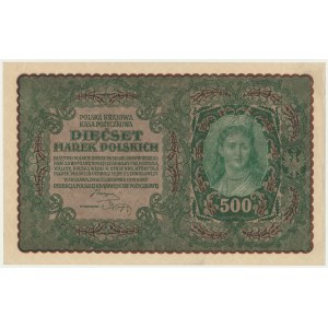 500 marek 1919 - II Série L - vzácnější