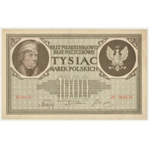 1.000 marek 1919 - III Ser. E - ŚWIEŻY