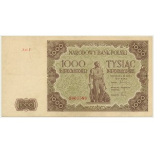 1.000 złotych 1947 - F -