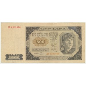 500 złotych 1948 - AD -