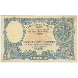 100 złotych 1919 - S.C -