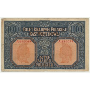 100 marek 1916 - Jenerał - 6 cyfr -
