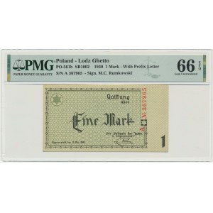 1 Mark 1940 - A - 6 digit series - PMG 66 EPQ