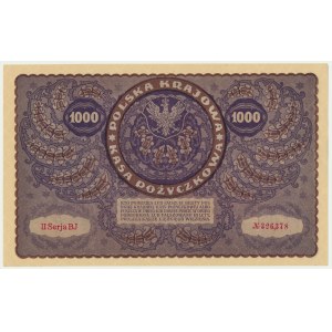 1.000 marek 1919 - II Serja BJ -