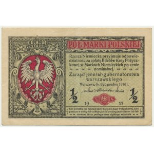 1/2 marki 1916 - Jenerał - A -