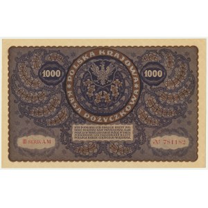 1.000 marek 1919 - III Serja AM -