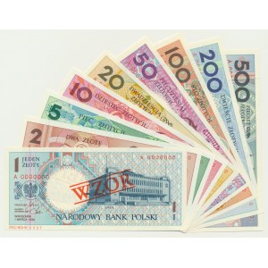 Komplet WZORÓW Miasta Polskie - A0000000 - (9szt.)