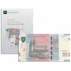20 Gold 2015 - 1050th anniversary of the baptism of Poland -.