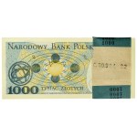 Niepełna paczka bankowa 1.000 złotych 1982 - KK - (97 szt.)
