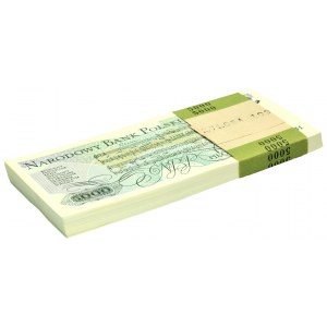 Niepełna paczka bankowa 5.000 złotych 1988 - EA - (97 szt.)