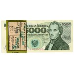 Niepełna paczka bankowa 5.000 złotych 1988 - EA - (97 szt.)